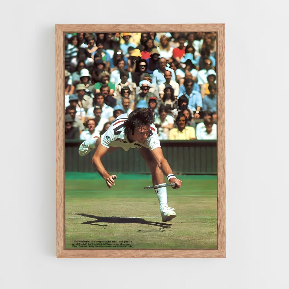 Poster Jimmy connors – affiche Tennis (vue 4)